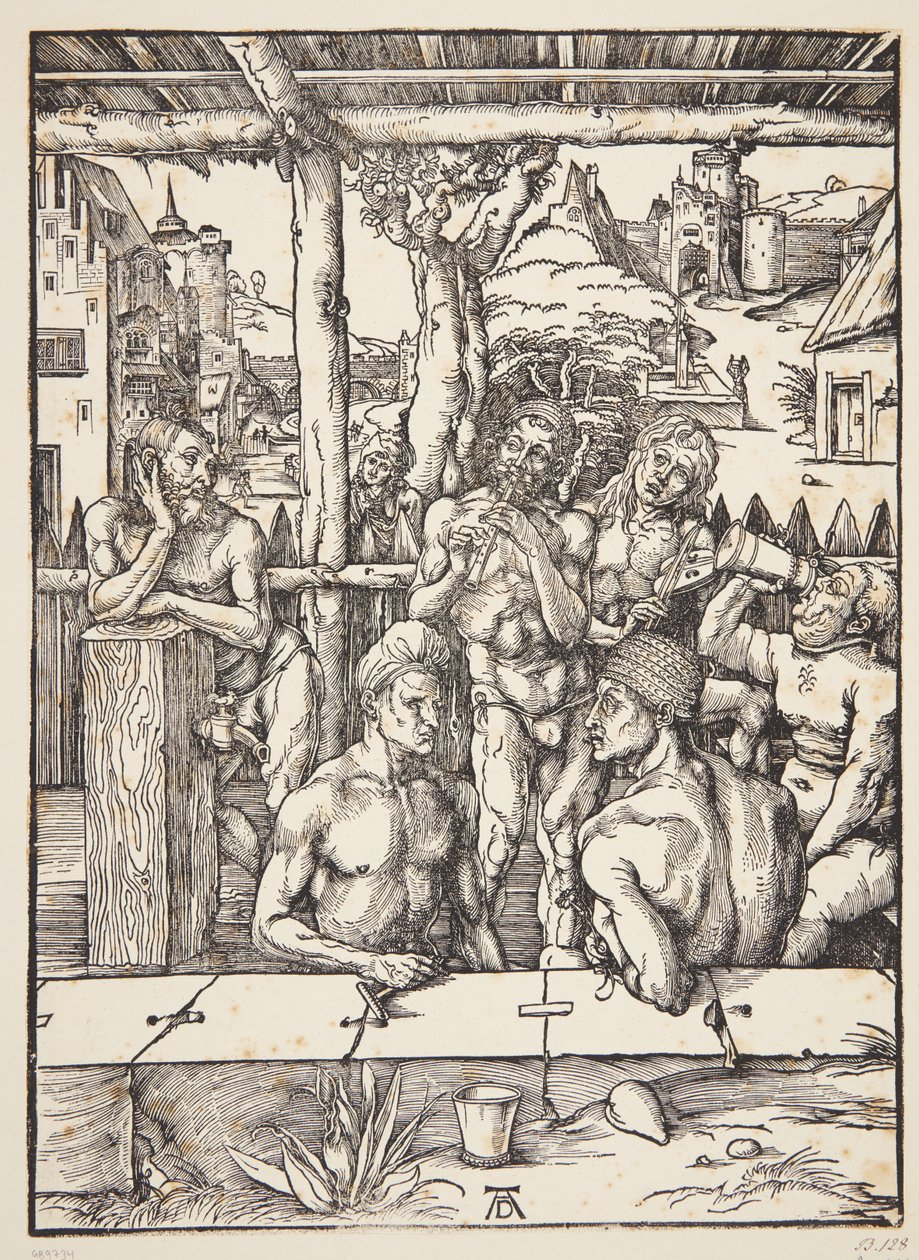 Łaźnia autorstwa Albrecht Dürer