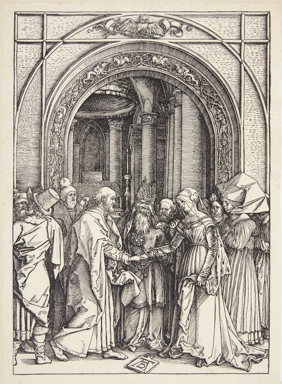 Zaręczyny Dziewicy autorstwa Albrecht Dürer