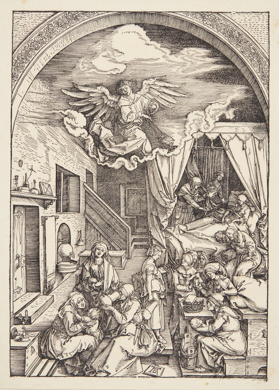 Narodziny Dziewicy autorstwa Albrecht Dürer