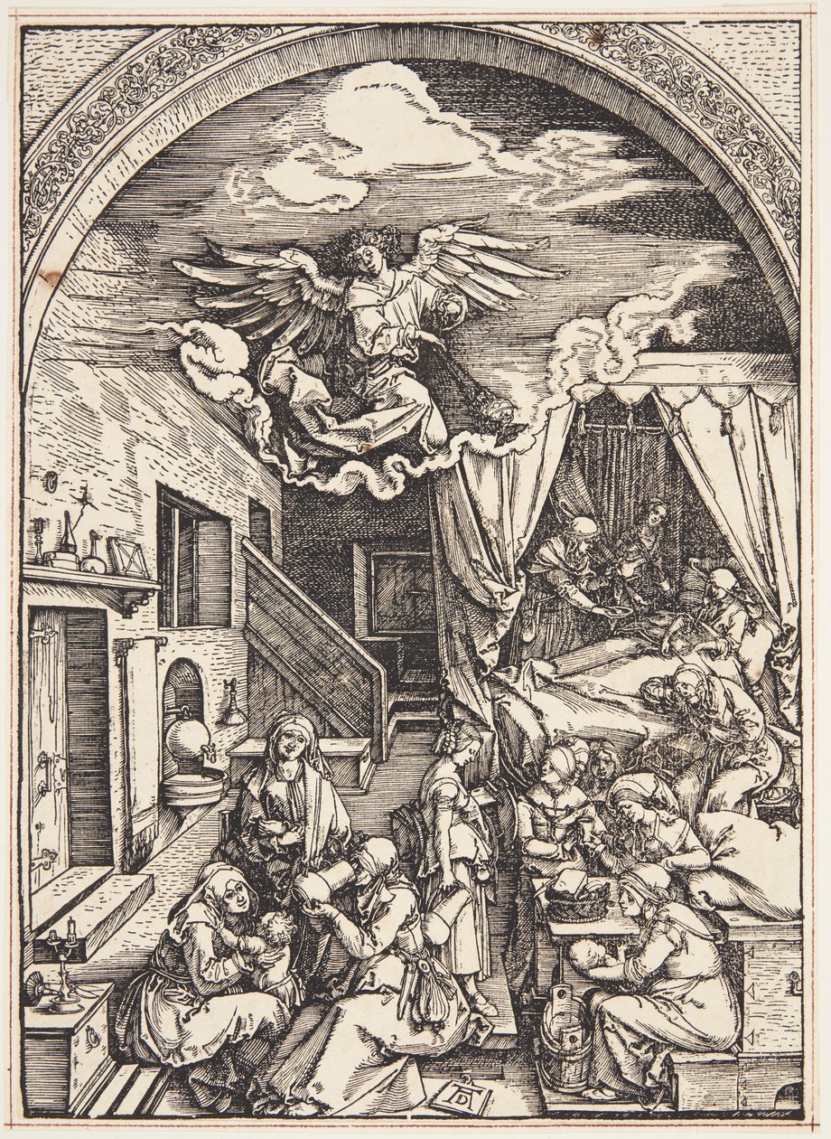 Narodziny Dziewicy autorstwa Albrecht Dürer