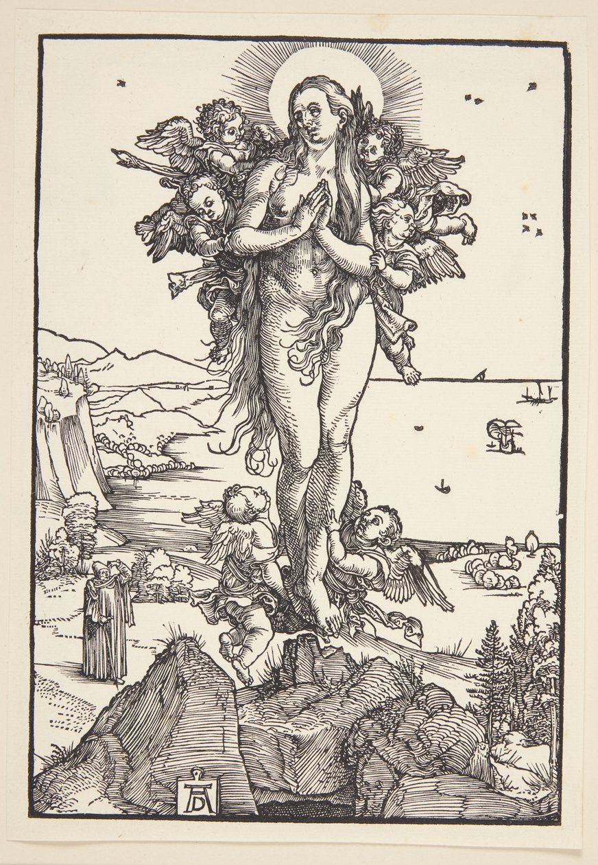 Wzniesienie św. Marii Magdaleny autorstwa Albrecht Dürer