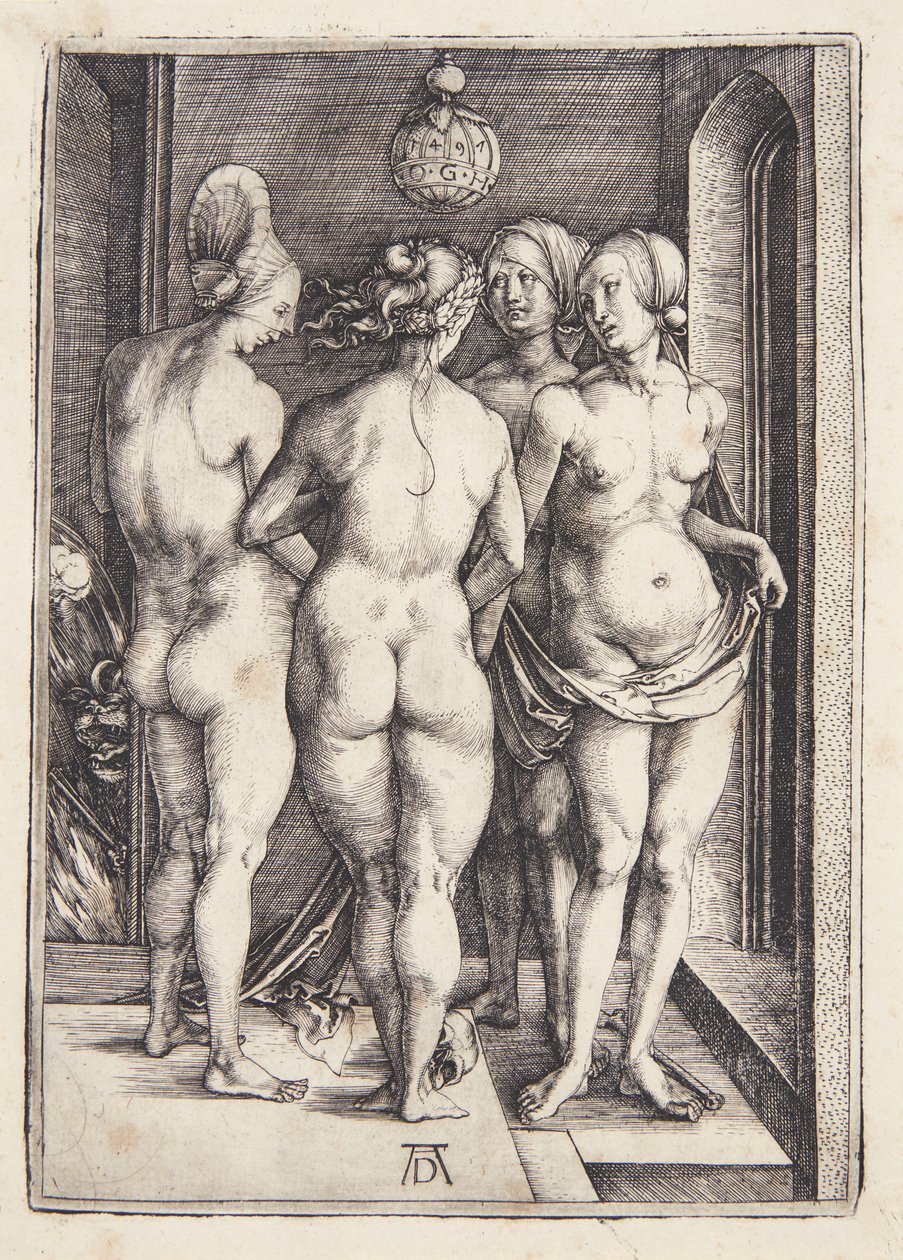 Cztery czarownice autorstwa Albrecht Dürer