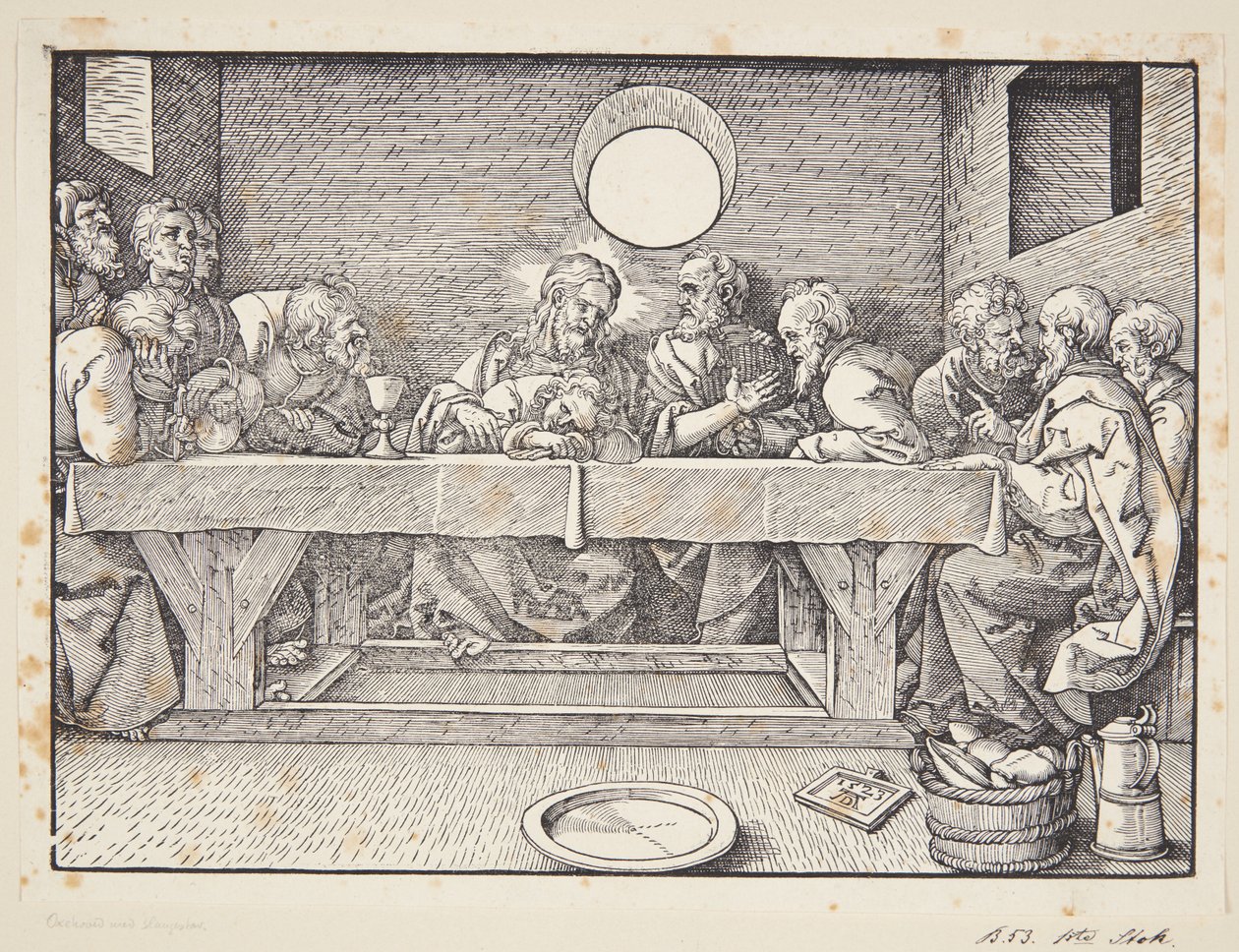Ostatnia Wieczerza autorstwa Albrecht Dürer