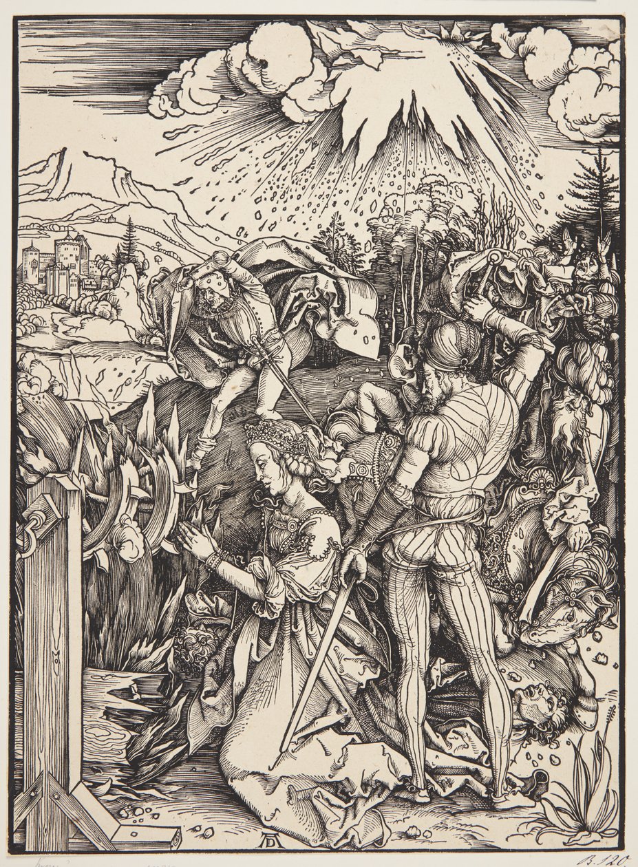 Męczeństwo św. Katarzyny autorstwa Albrecht Dürer