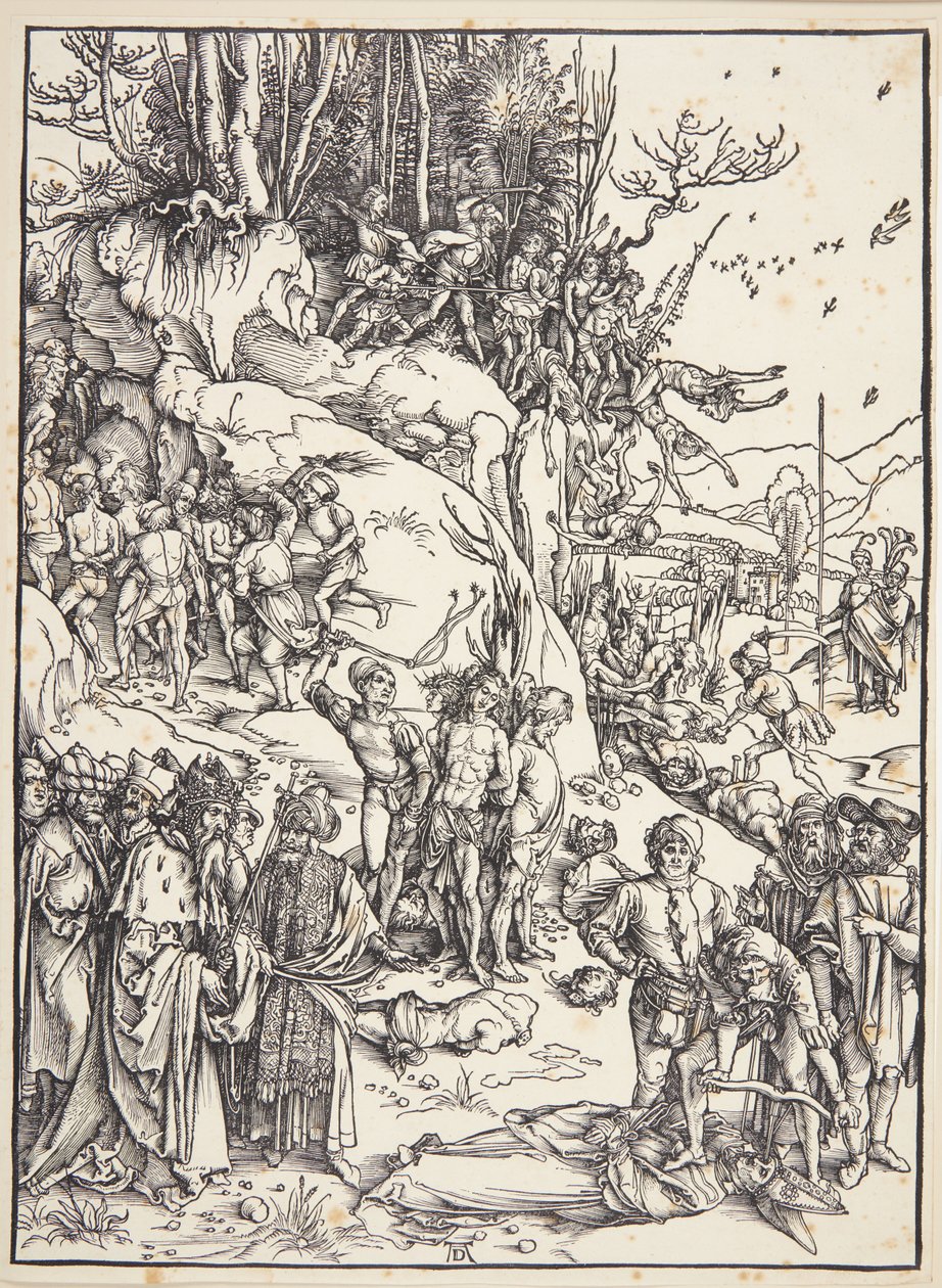 Męczeństwo dziesięciu tysięcy autorstwa Albrecht Dürer