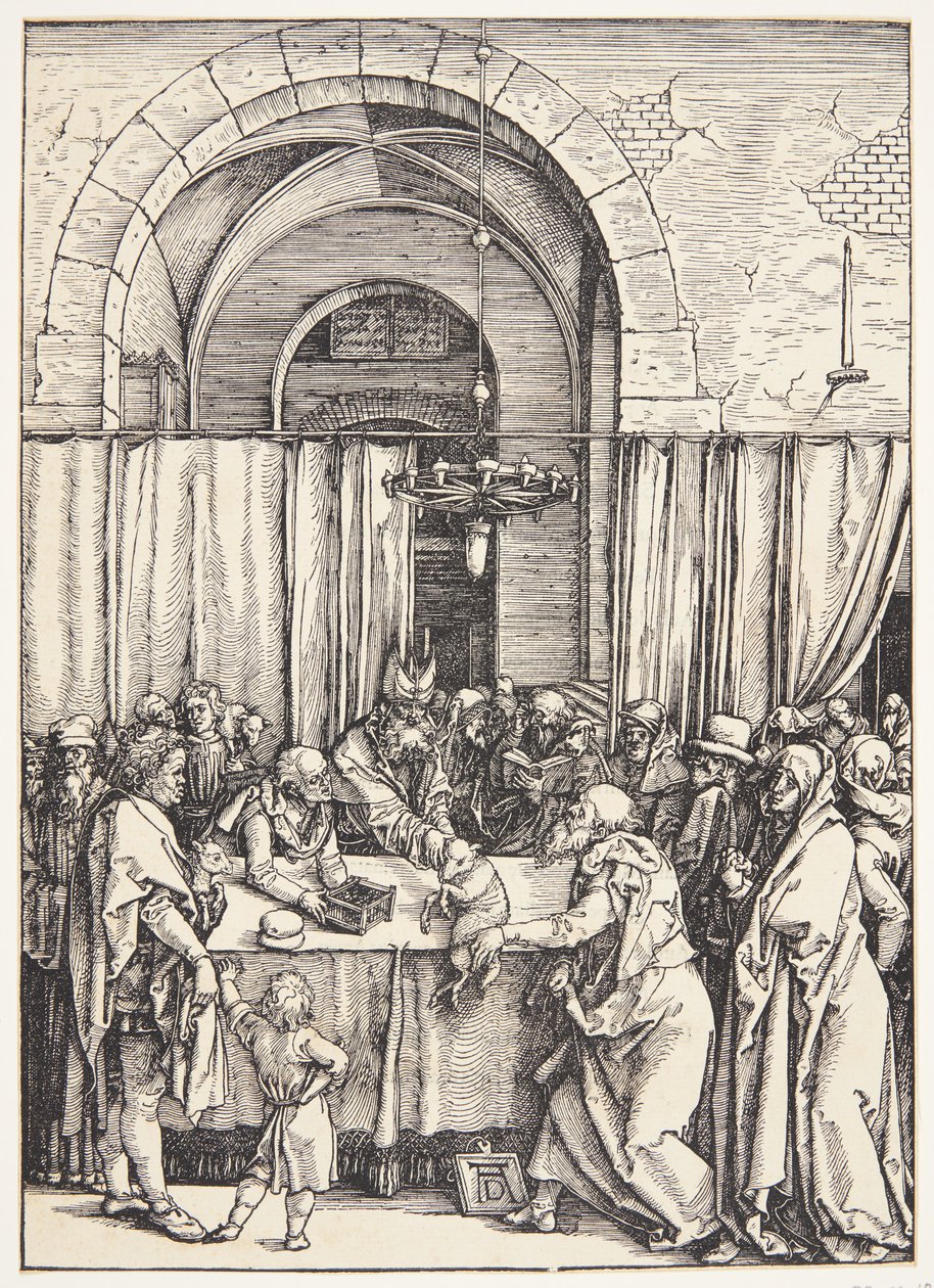 Odrzucenie ofiary Joachima autorstwa Albrecht Dürer