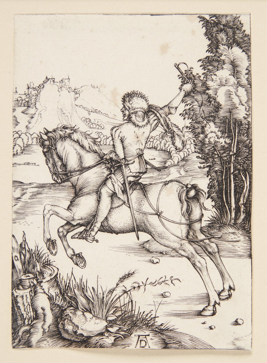 Mały kurier autorstwa Albrecht Dürer