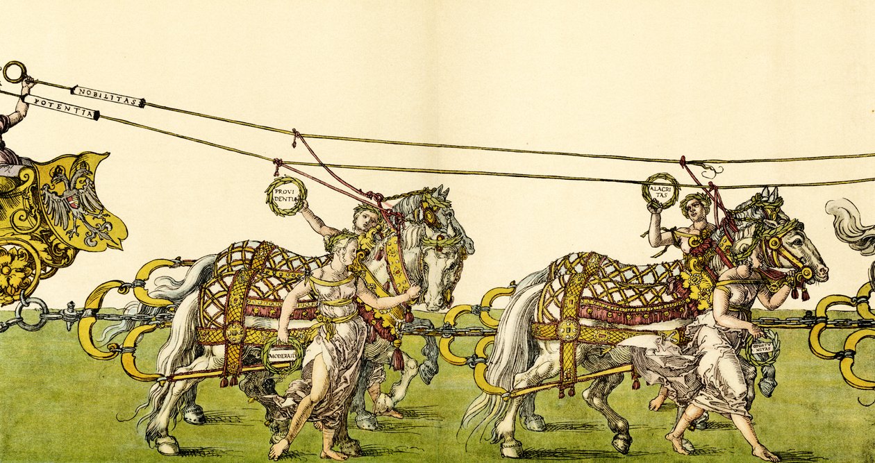 Rydwan triumfalny autorstwa Albrecht Dürer