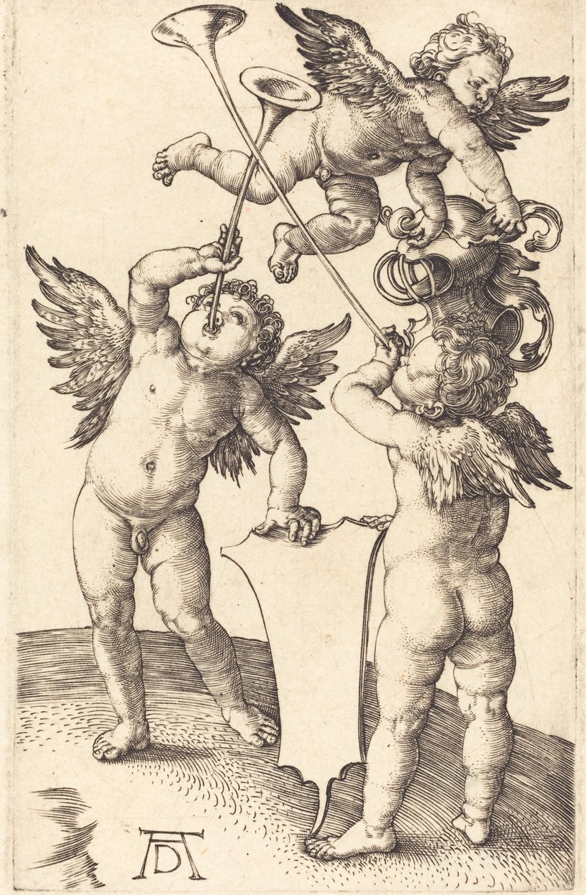 Trzy Genii, ok. 1505. autorstwa Albrecht Dürer