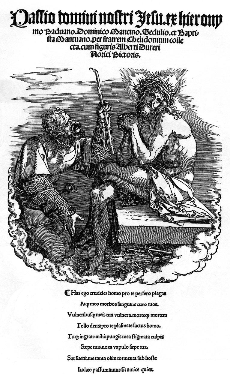 Strona tytułowa do serii Wielka Pasja, 1510, 1936 autorstwa Albrecht Dürer