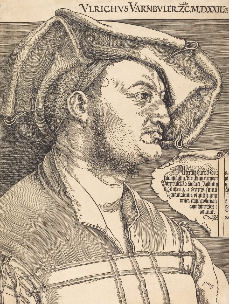 Ulrich Varnbüler, 1522. autorstwa Albrecht Dürer