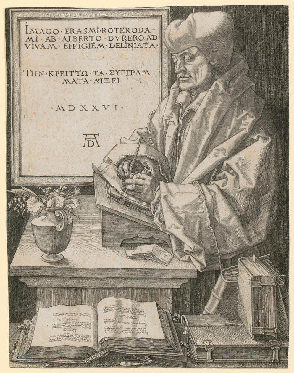 Herb z czaszką autorstwa Albrecht Dürer