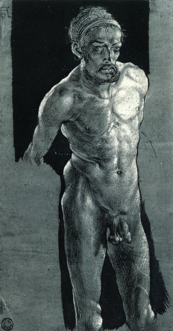autoportret nago autorstwa Albrecht Dürer