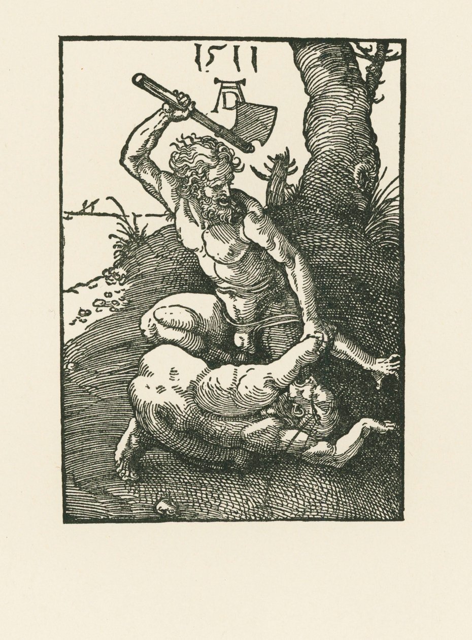 Kain zabija Abla autorstwa Albrecht Dürer or Duerer