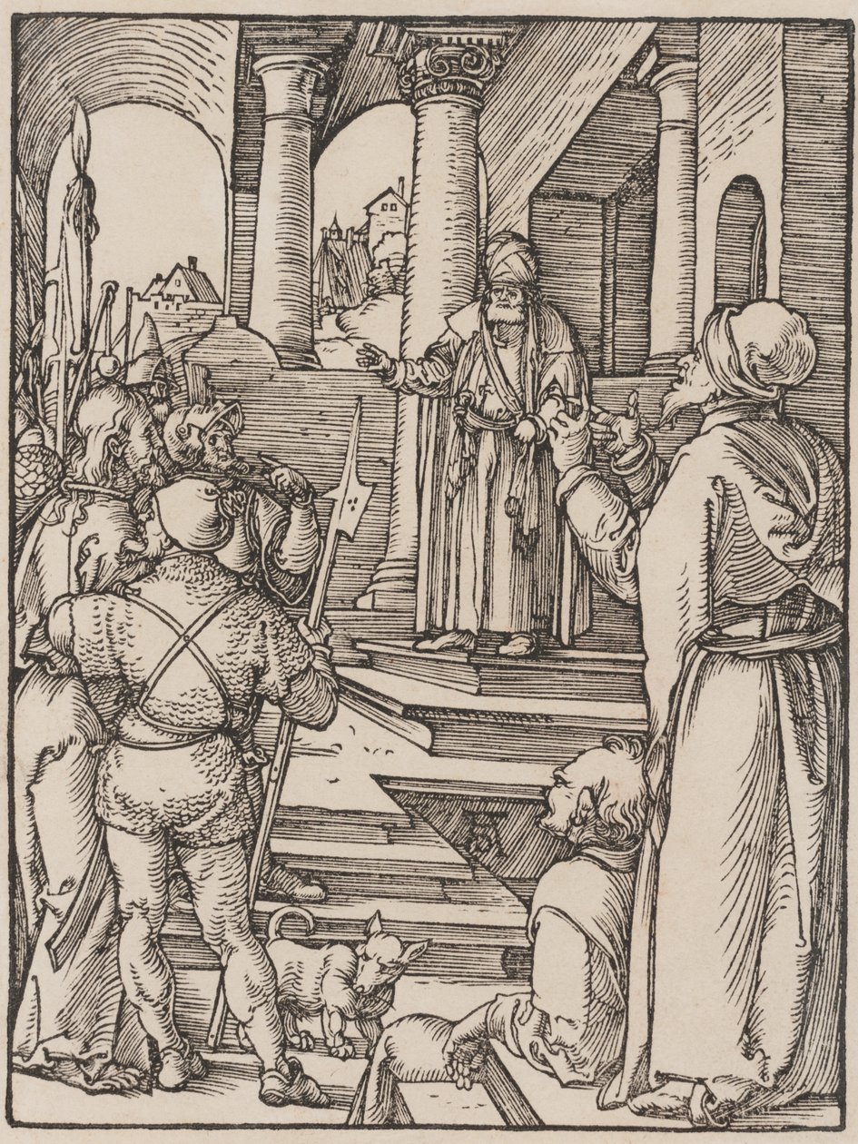 Chrystus przed Annaszem autorstwa Albrecht Dürer