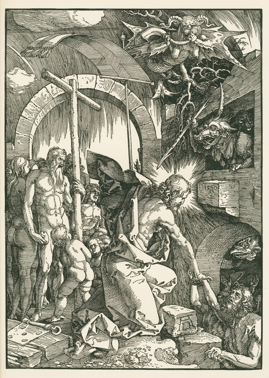 Chrystus w Limbo autorstwa Albrecht Dürer or Duerer