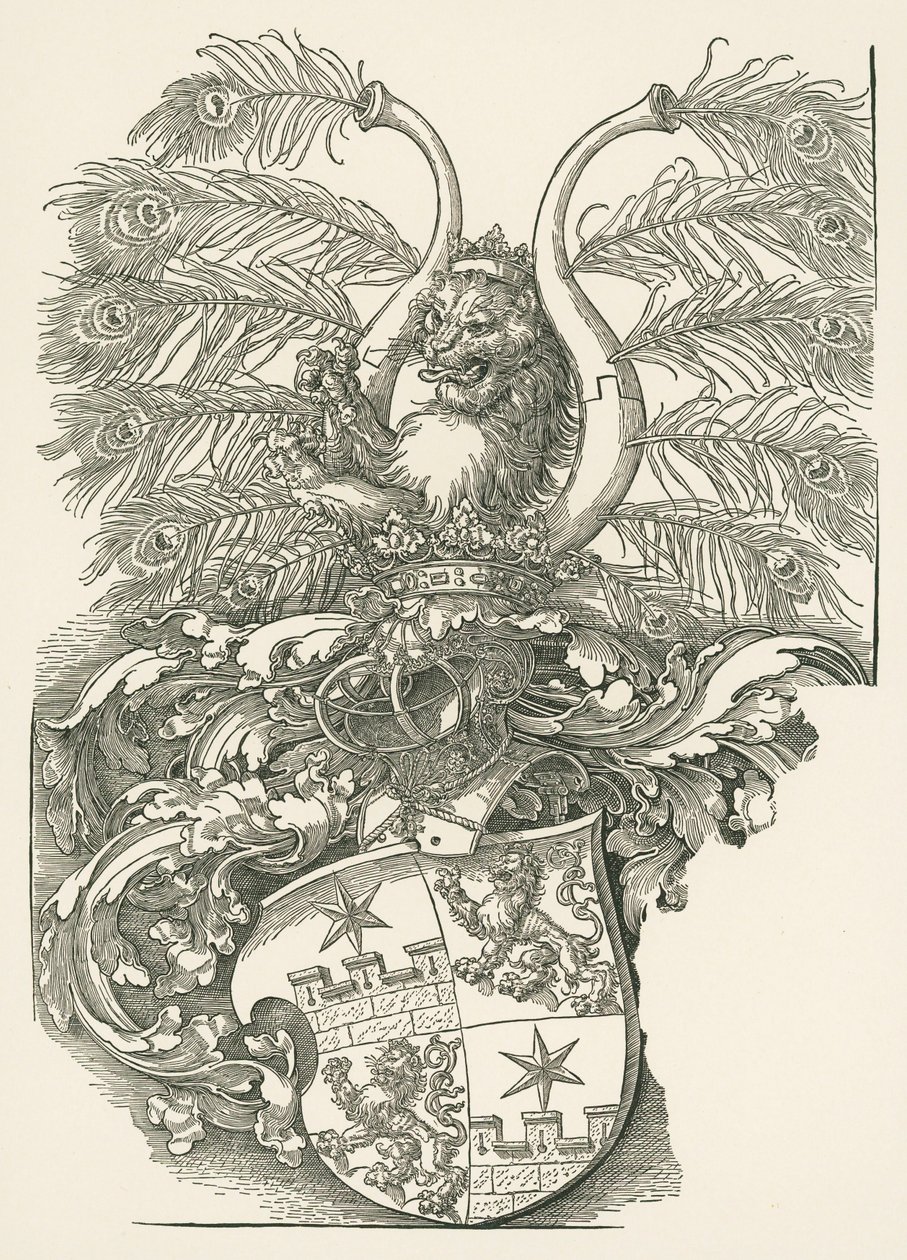 Herb Roggendorfu autorstwa Albrecht Dürer or Duerer