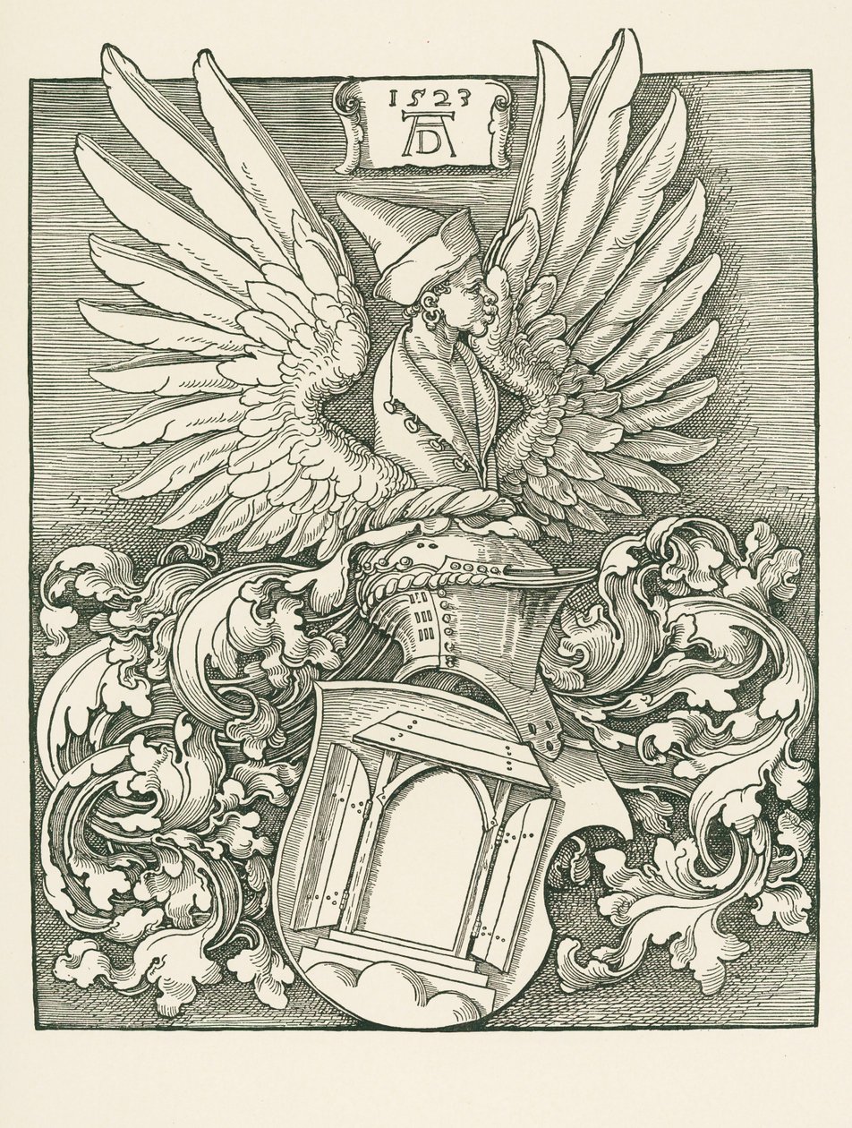 Herb rodu Duerer autorstwa Albrecht Dürer or Duerer
