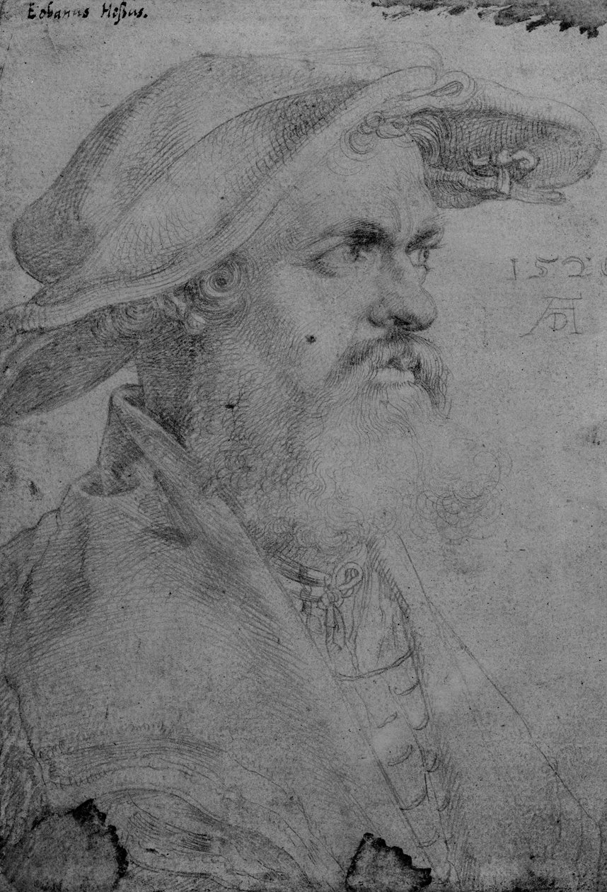 Helius Eobanus Hessus autorstwa Albrecht Dürer