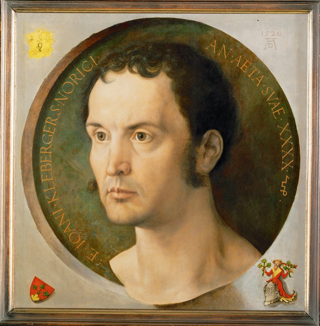 Johann Kleberger, zięć humanisty Wilhelma Pirkheimera autorstwa Albrecht Dürer or Duerer