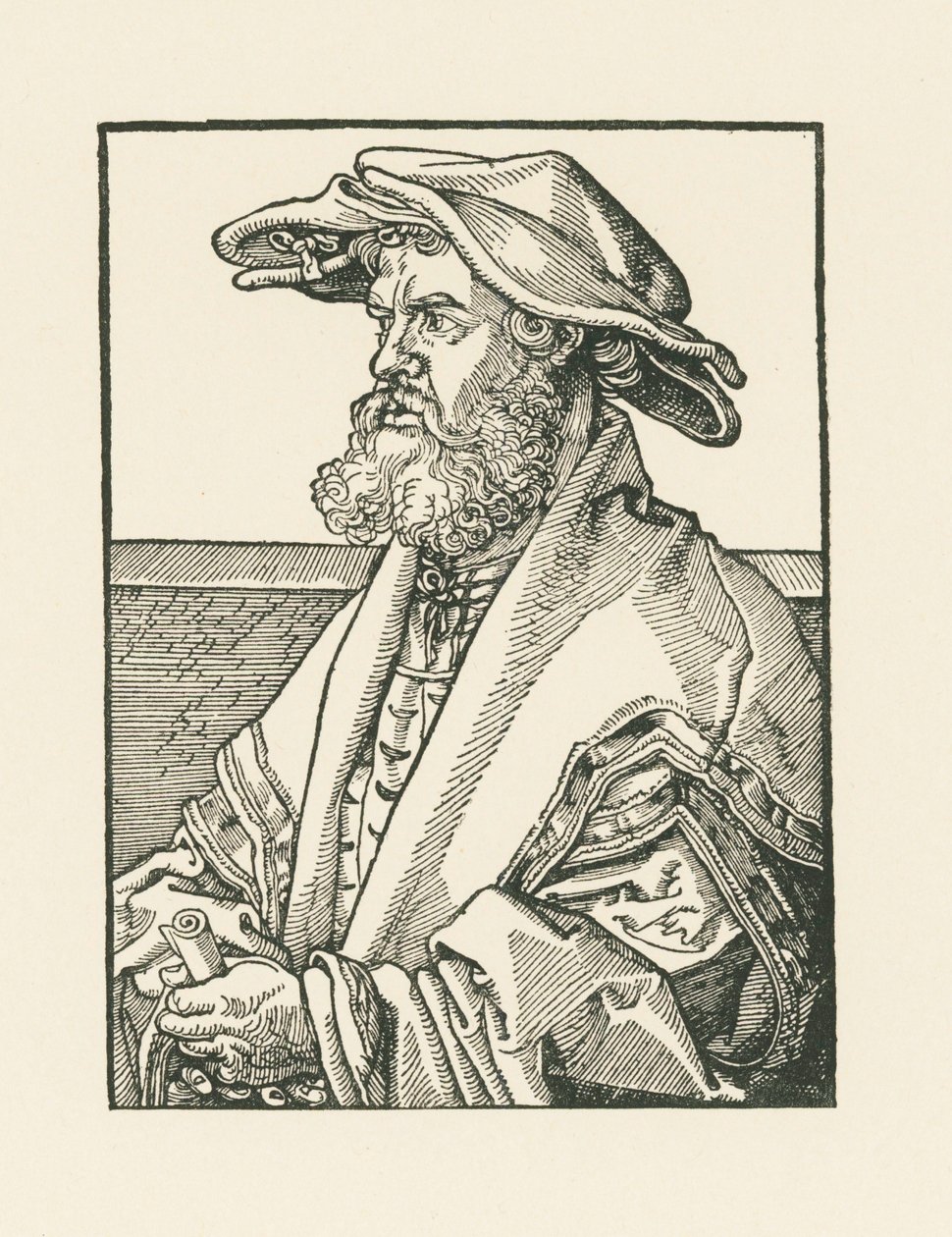 Portret Heliusa Eobanusa Hessusa autorstwa Albrecht Dürer or Duerer