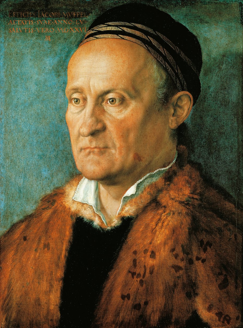 Portret Jakuba Muffelsa autorstwa Albrecht Dürer