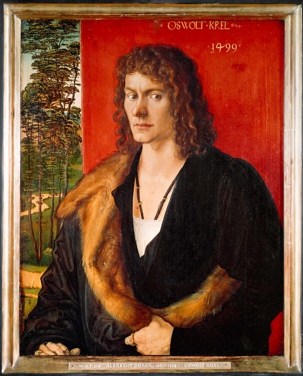 Portret Oswolta Krela autorstwa Albrecht Dürer or Duerer