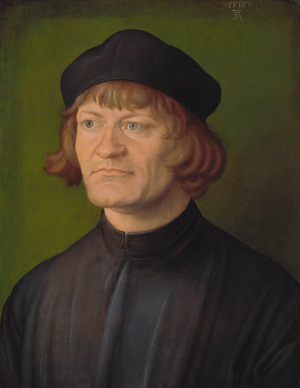 Portret duchownego (Johann Dorsch?) autorstwa Albrecht Dürer
