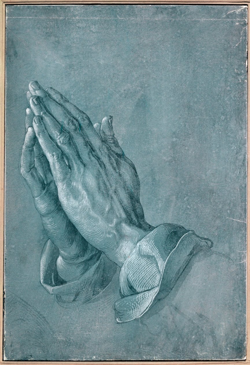Modlące się dłonie autorstwa Albrecht Dürer or Duerer