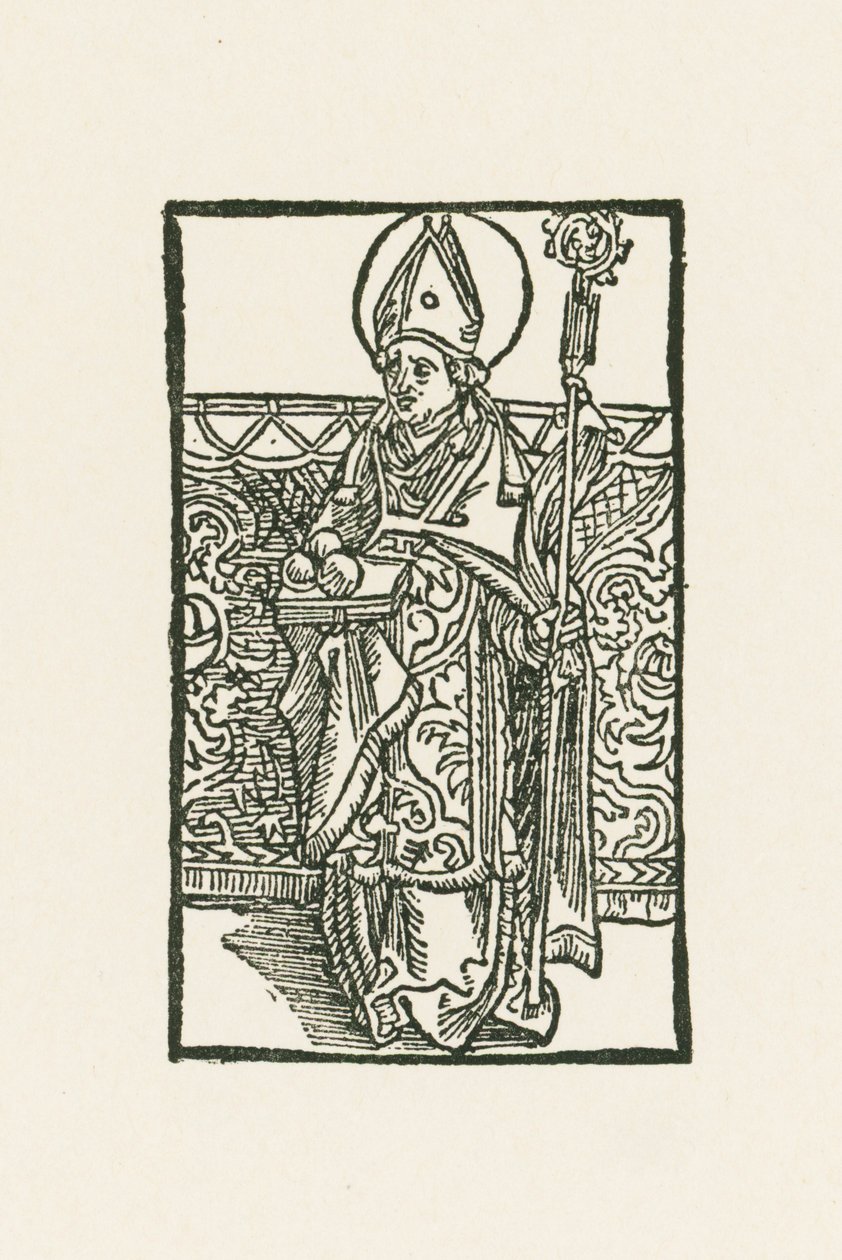 Święty Mikołaj autorstwa Albrecht Dürer or Duerer