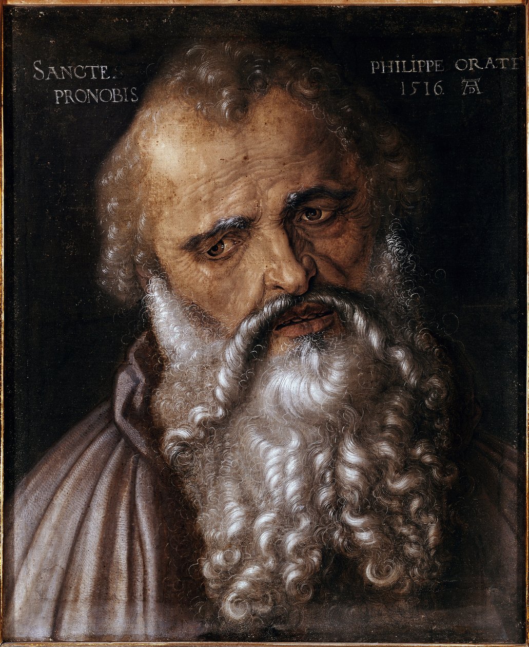 Św. Filip Apostoł (tempera na drewnie) autorstwa Albrecht Dürer