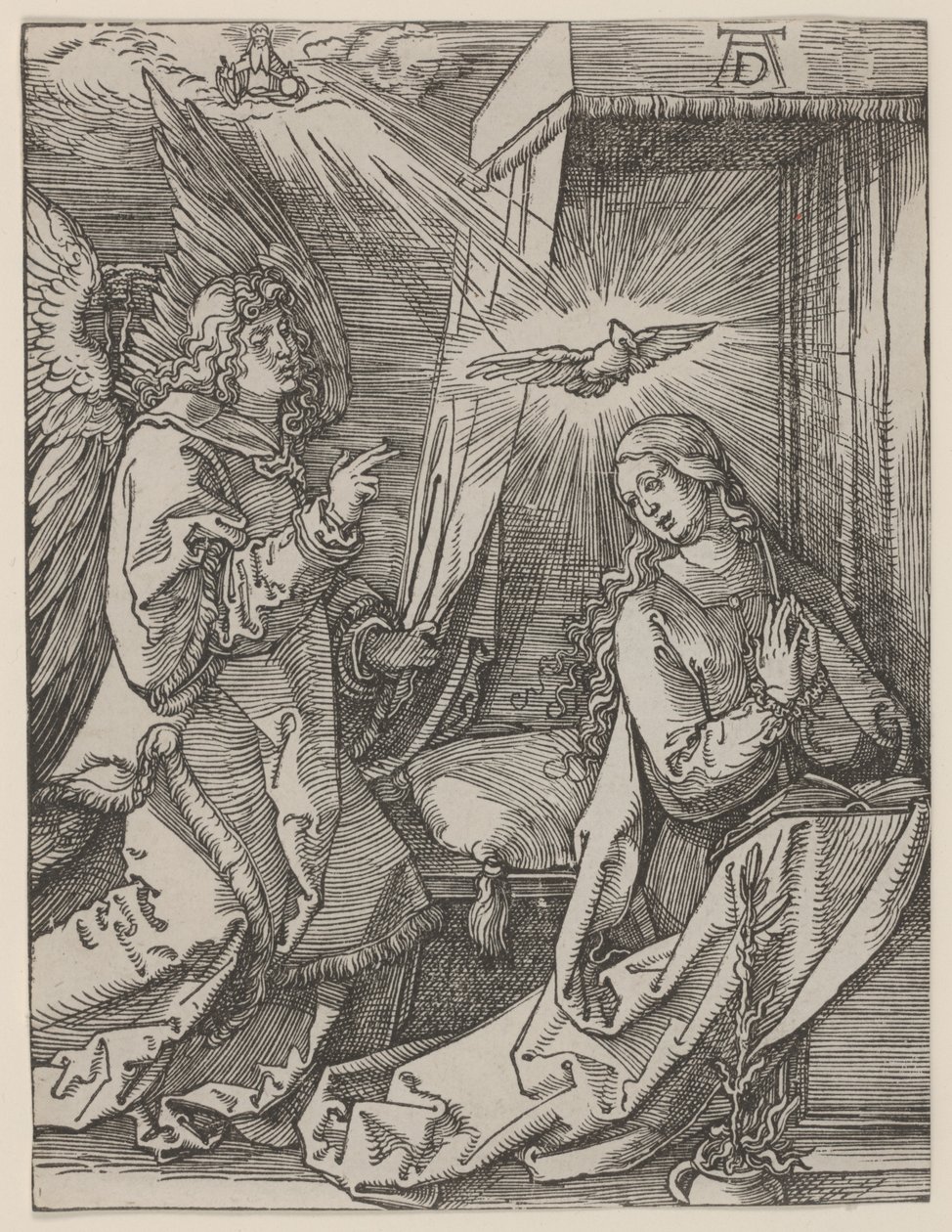 Zwiastowanie, czyli Die Verkundigung autorstwa Albrecht Dürer