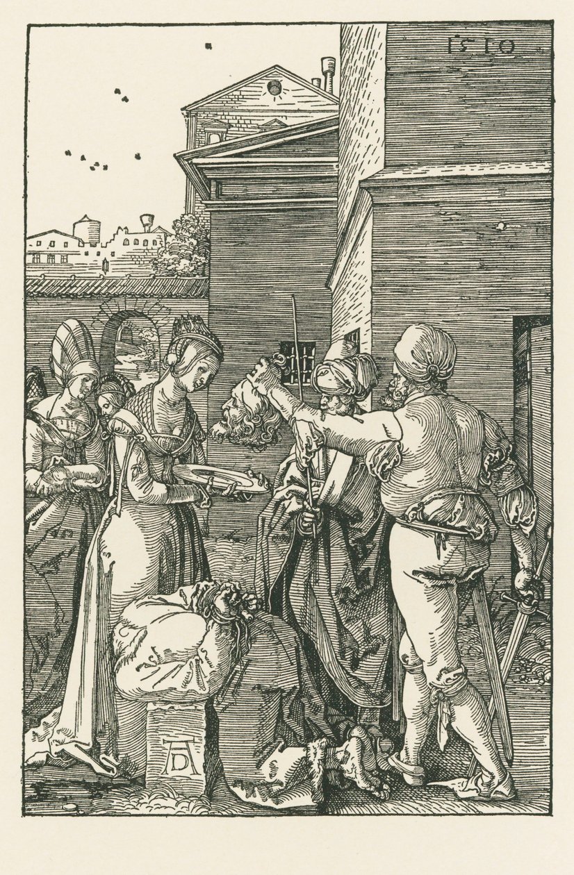 Ścięcie świętego Jana Chrzciciela autorstwa Albrecht Dürer or Duerer