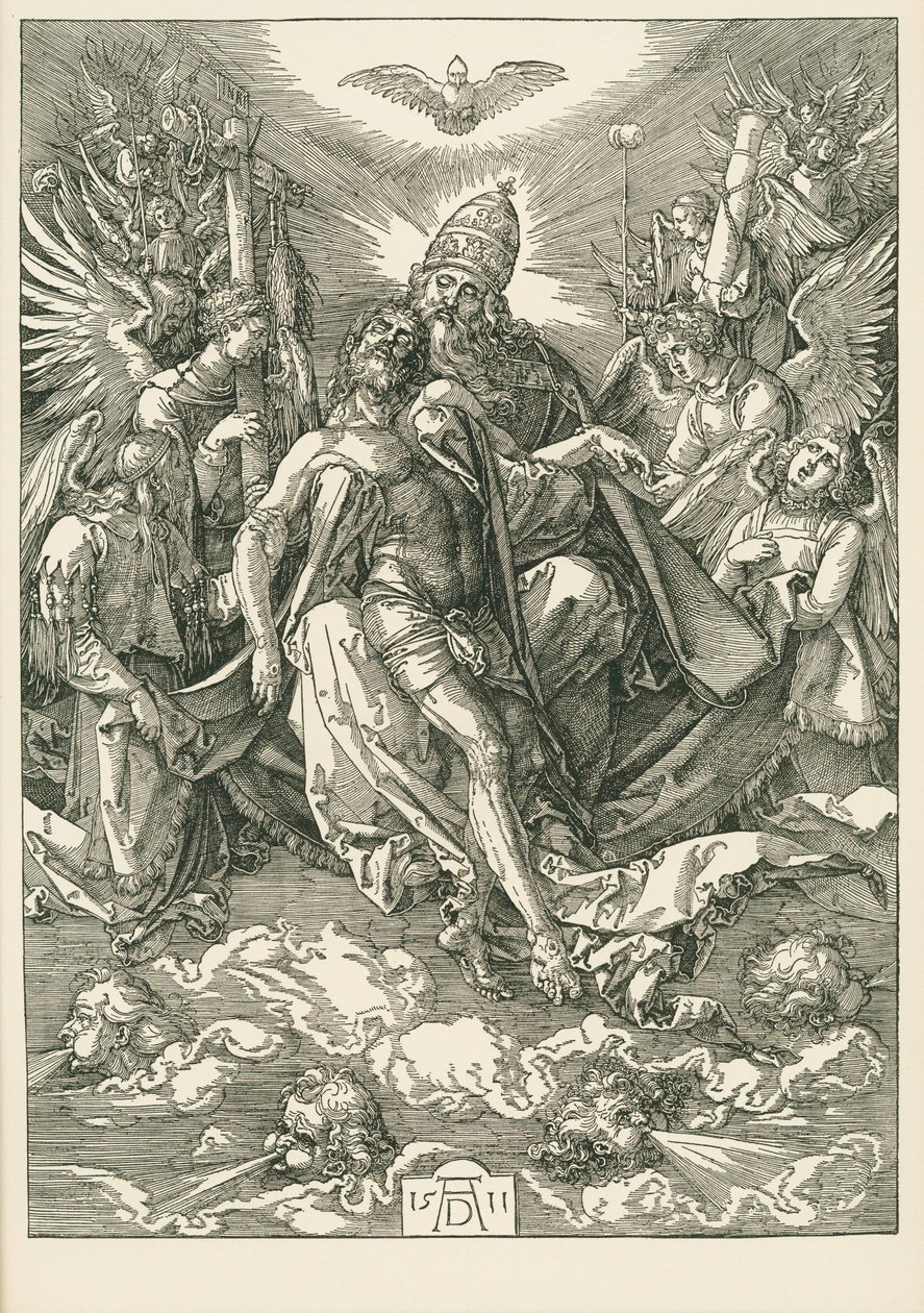Trójca Święta autorstwa Albrecht Dürer or Duerer