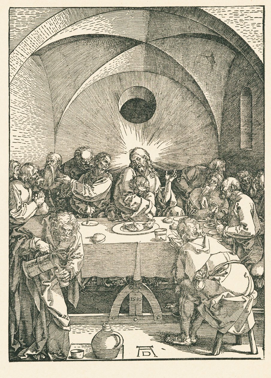 Ostatnia Wieczerza autorstwa Albrecht Dürer or Duerer