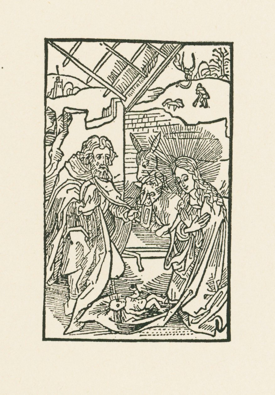 Narodzenie Pańskie autorstwa Albrecht Dürer or Duerer