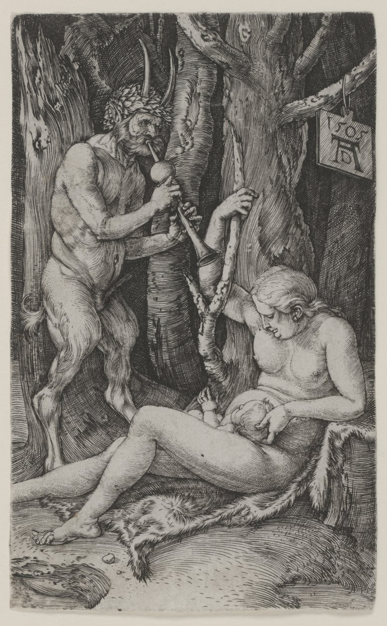 Rodzina Satyrów autorstwa Albrecht Dürer