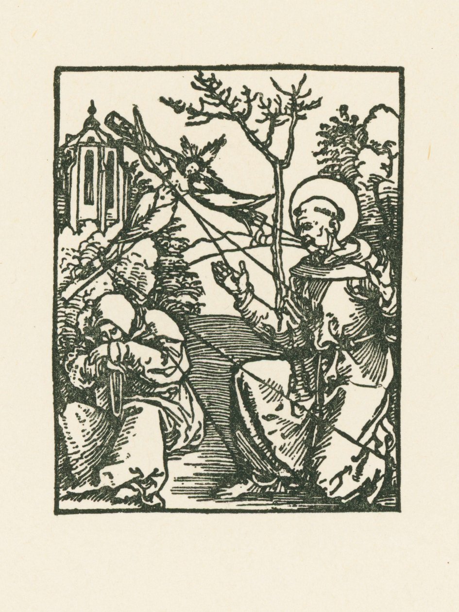 Napiętnowanie świętego Franciszka autorstwa Albrecht Dürer or Duerer