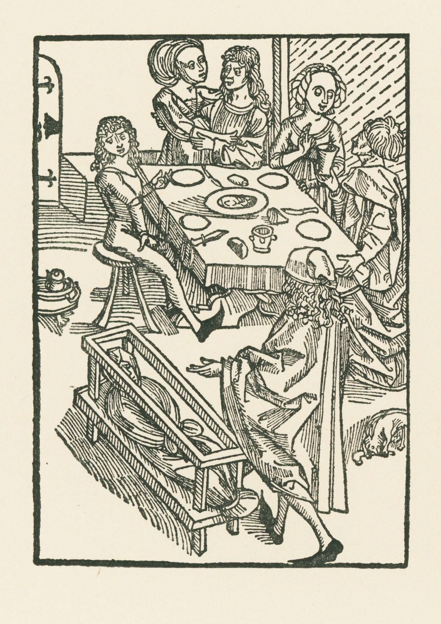 Radości świata i ostrzeżenie przed śmiercią autorstwa Albrecht Dürer or Duerer