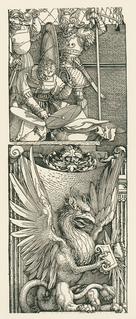 Łuk triumfalny cesarza Maksymiliana I autorstwa Albrecht Dürer or Duerer