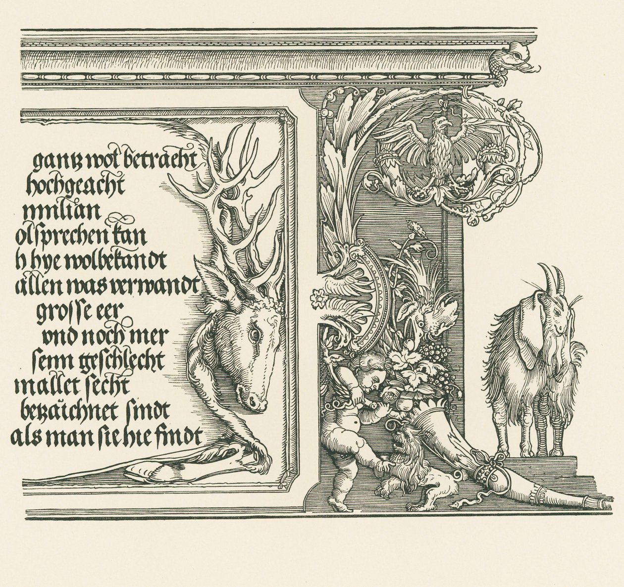 Łuk triumfalny cesarza Maksymiliana I autorstwa Albrecht Dürer or Duerer