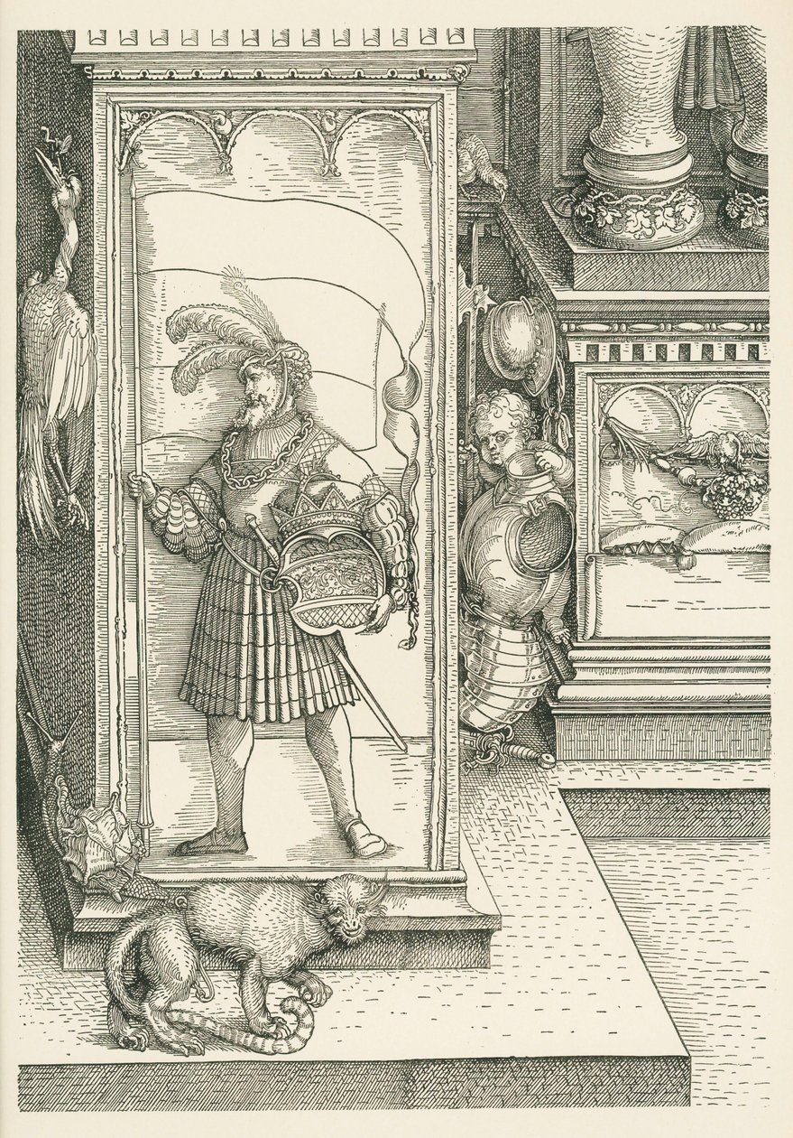 Łuk triumfalny cesarza Maksymiliana I autorstwa Albrecht Dürer or Duerer