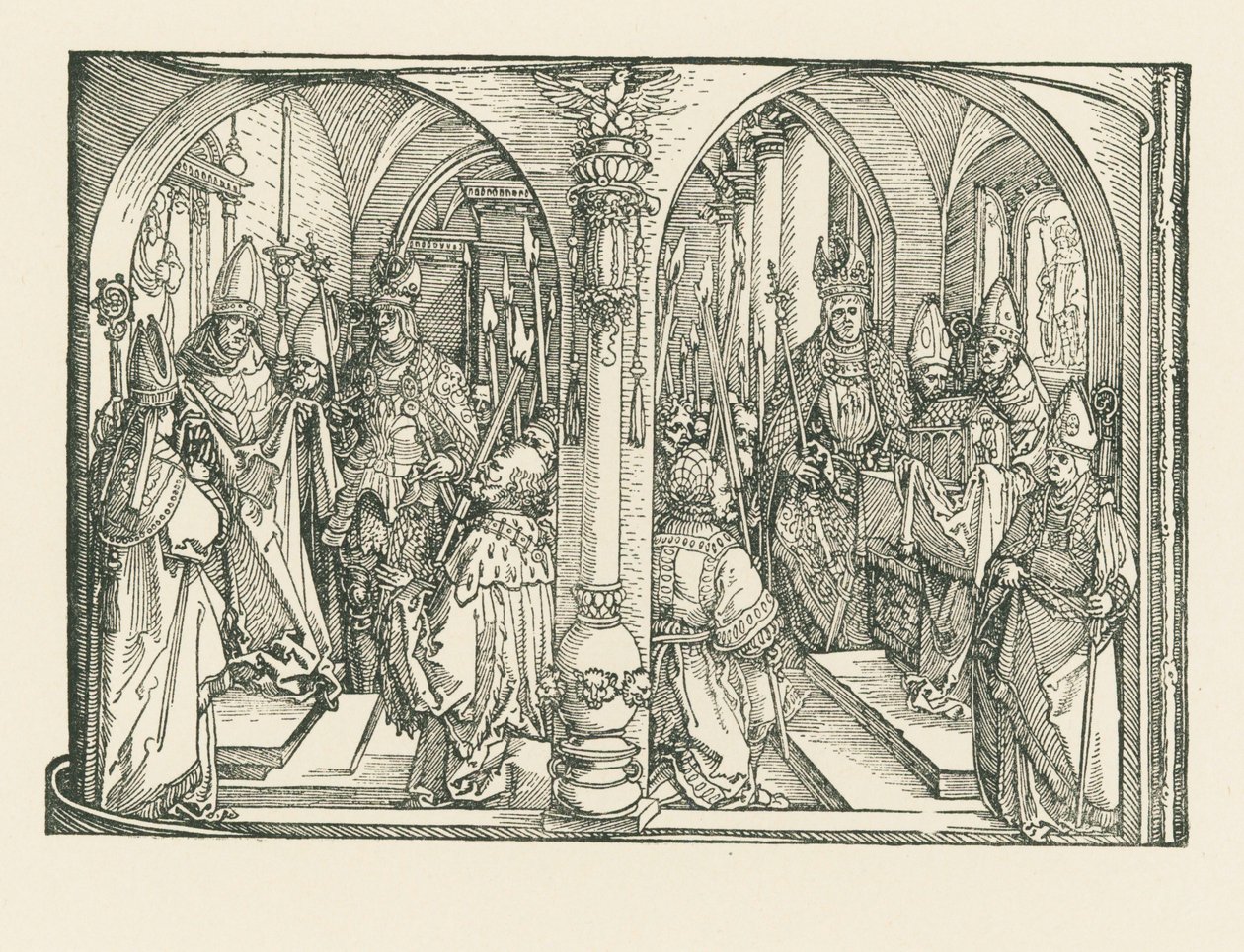 Łuk triumfalny cesarza Maksymiliana I autorstwa Albrecht Dürer or Duerer
