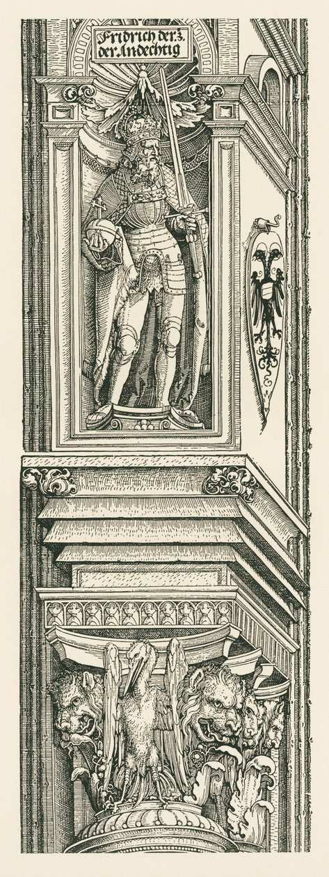 Łuk triumfalny cesarza Maksymiliana I autorstwa Albrecht Dürer or Duerer