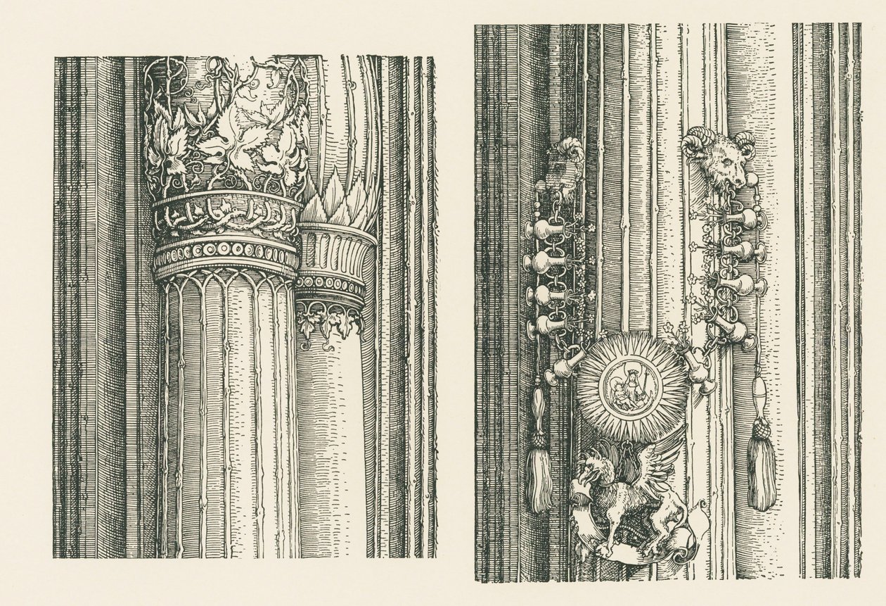 Łuk triumfalny cesarza Maksymiliana I autorstwa Albrecht Dürer or Duerer