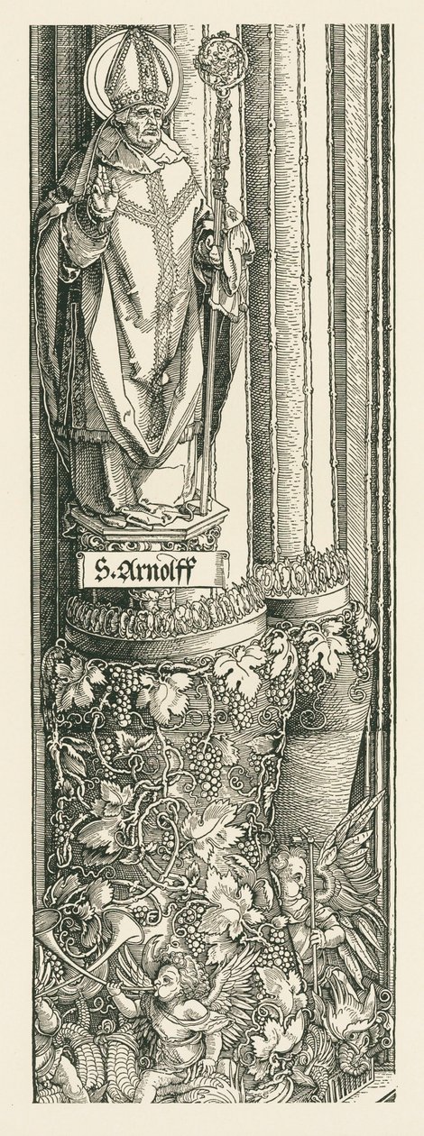 Łuk triumfalny cesarza Maksymiliana I autorstwa Albrecht Dürer or Duerer