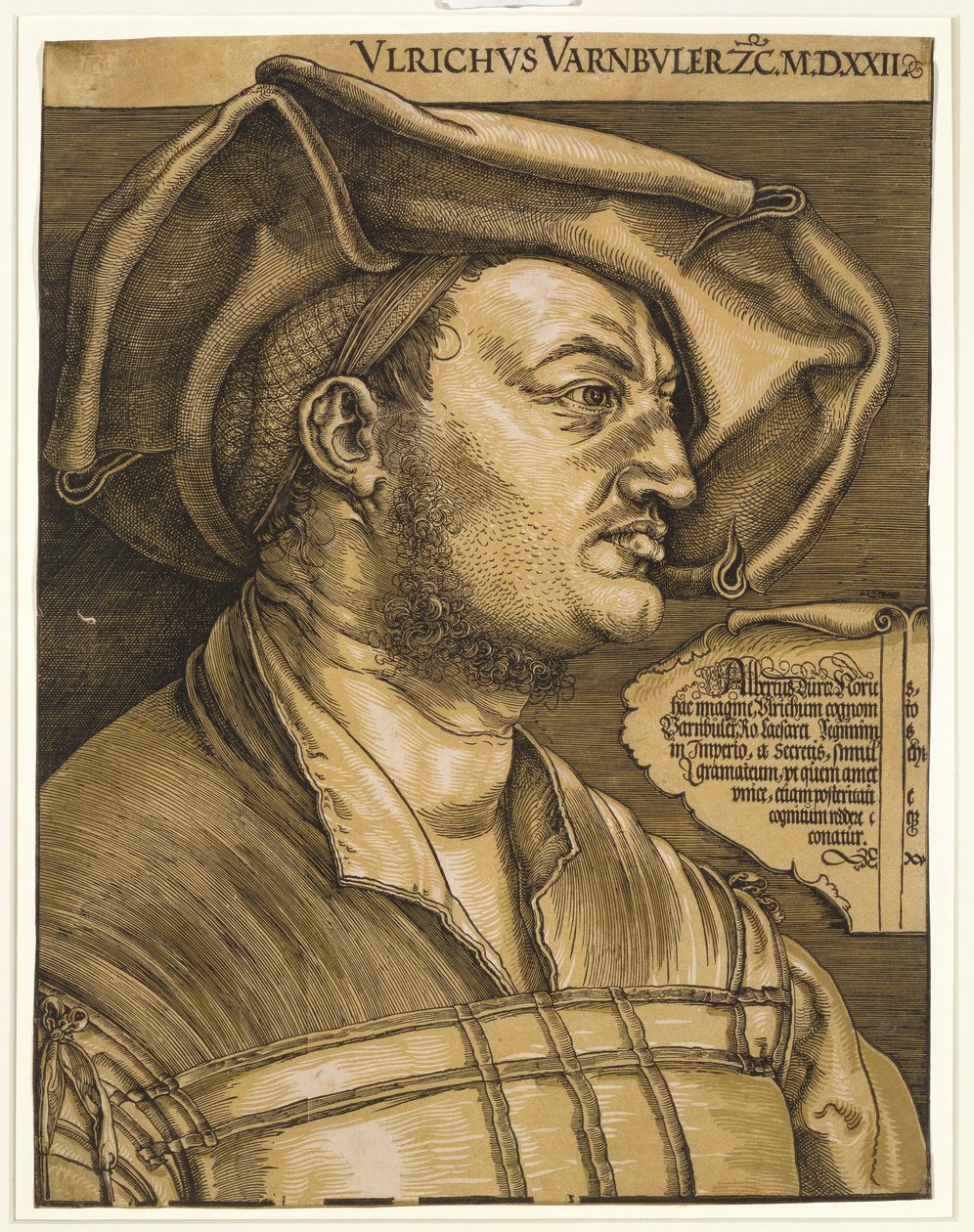 Ulrich Varnbuler, 1522 autorstwa Albrecht Dürer