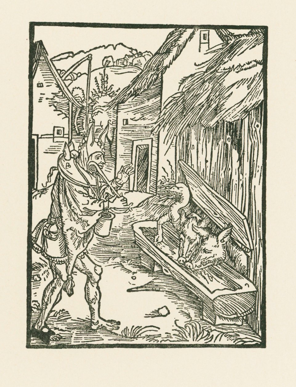 Od zarozumiałości gotz autorstwa Albrecht Dürer or Duerer