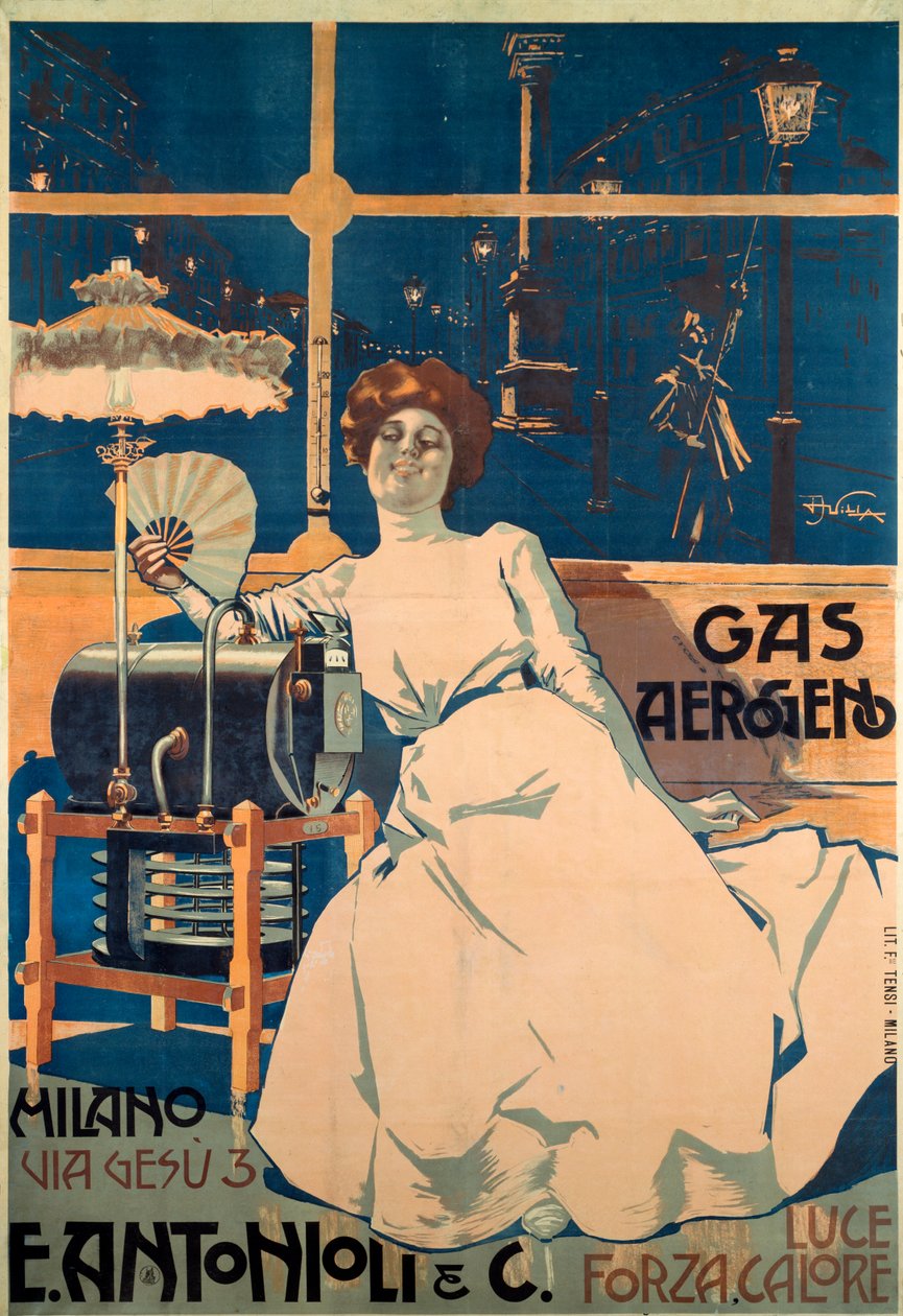 Plakat reklamowy Antonioli