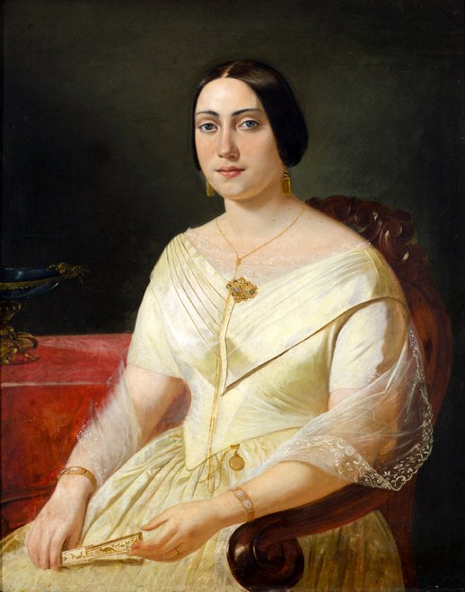 Portret hrabiny Aljezur autorstwa Alejandro Cicarelli